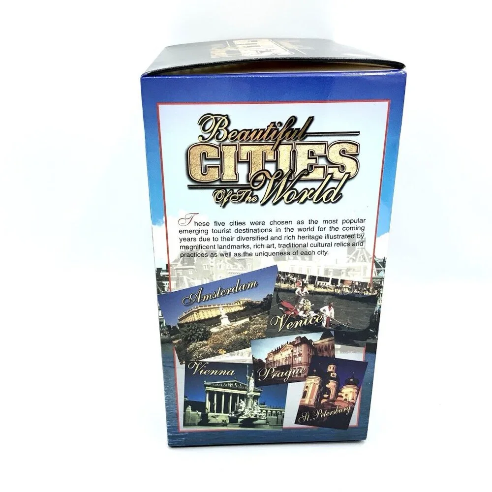 5 VHS Tape Set/Collection “Beautiful Cities Of The World” Vienna Venice Prague